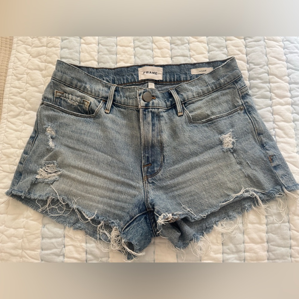 Frame Denim shorts Le Cutoff